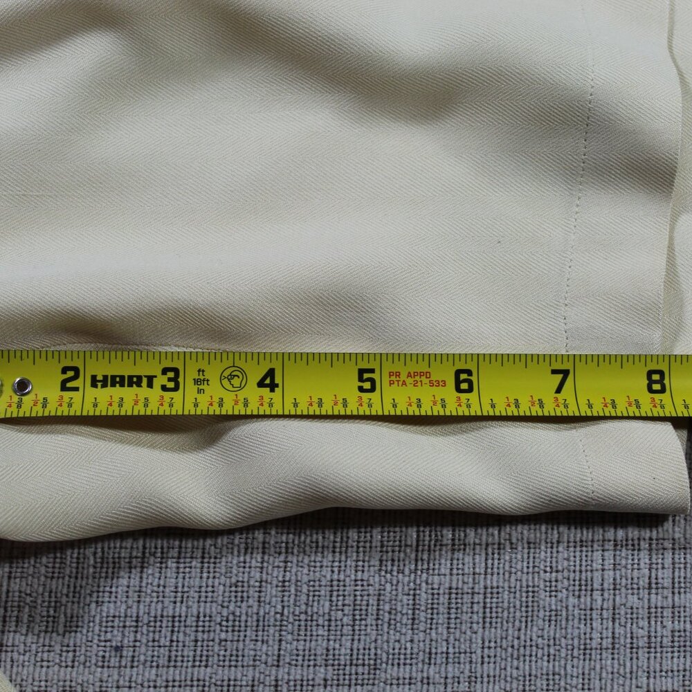 Vintage Tommy Bahamas Yellow Silk Dress Shorts - Picture 5 of 8